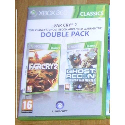 Double Pack Jeux Xbox 360  Far Cry 2 + Ghost Recon Advanced Warfighter