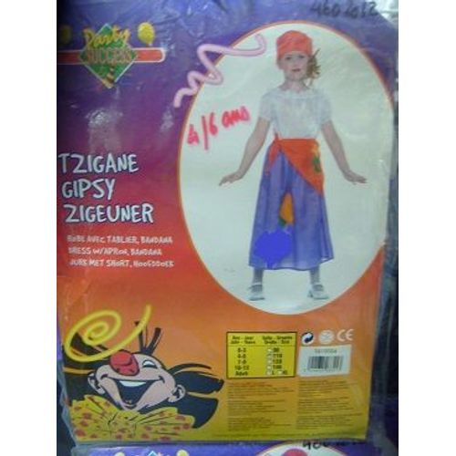 Costume Enfant Gitane 4/6  Ans