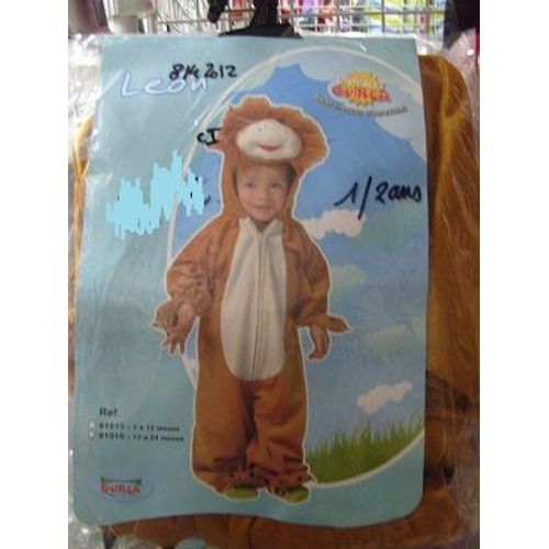 Costume Enfant Lion 1 / 2 Ans