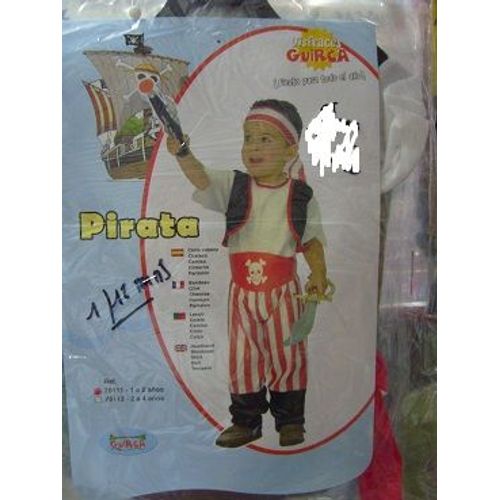 Costume Enfant Pirate 1 / 2  Mois