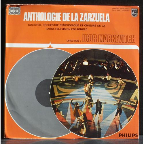 Anthologie De La Zarzuela - Igor Markevitch : Angeles Chamorro, Norma Lerer, Carlo Del Monte...