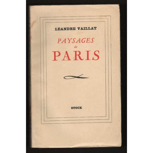 Paysages De Paris.