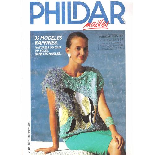 Phildar Mailles  N° 189 : 35 Modeles Raffines