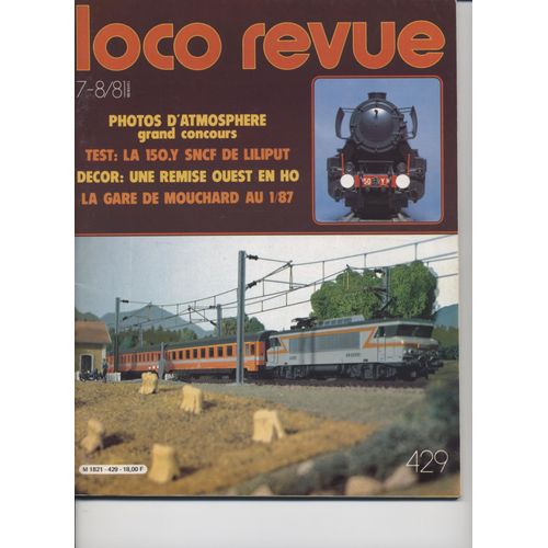 Loco Revue  N° 429 : Loco Revue Juillet-Août 1981
