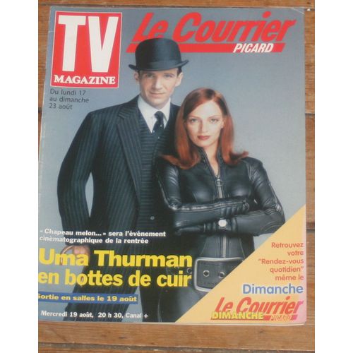 Tv Le Courrier Picard Uma Thurman 1.5p/ Cristiana Reali 1/3p/ Manon Landowski 1/2p/ Risoli 1/2p/ Articles Photos Cecile Bois, Florence Pernel , Samantha Kelley, Christian Morin , Florence Thomassin , Jessica Steen , Pierre De Caunes 16657