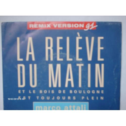 La  Releve  Du  Matin // Et Le Bois De Boulogne Est Toujours Plein