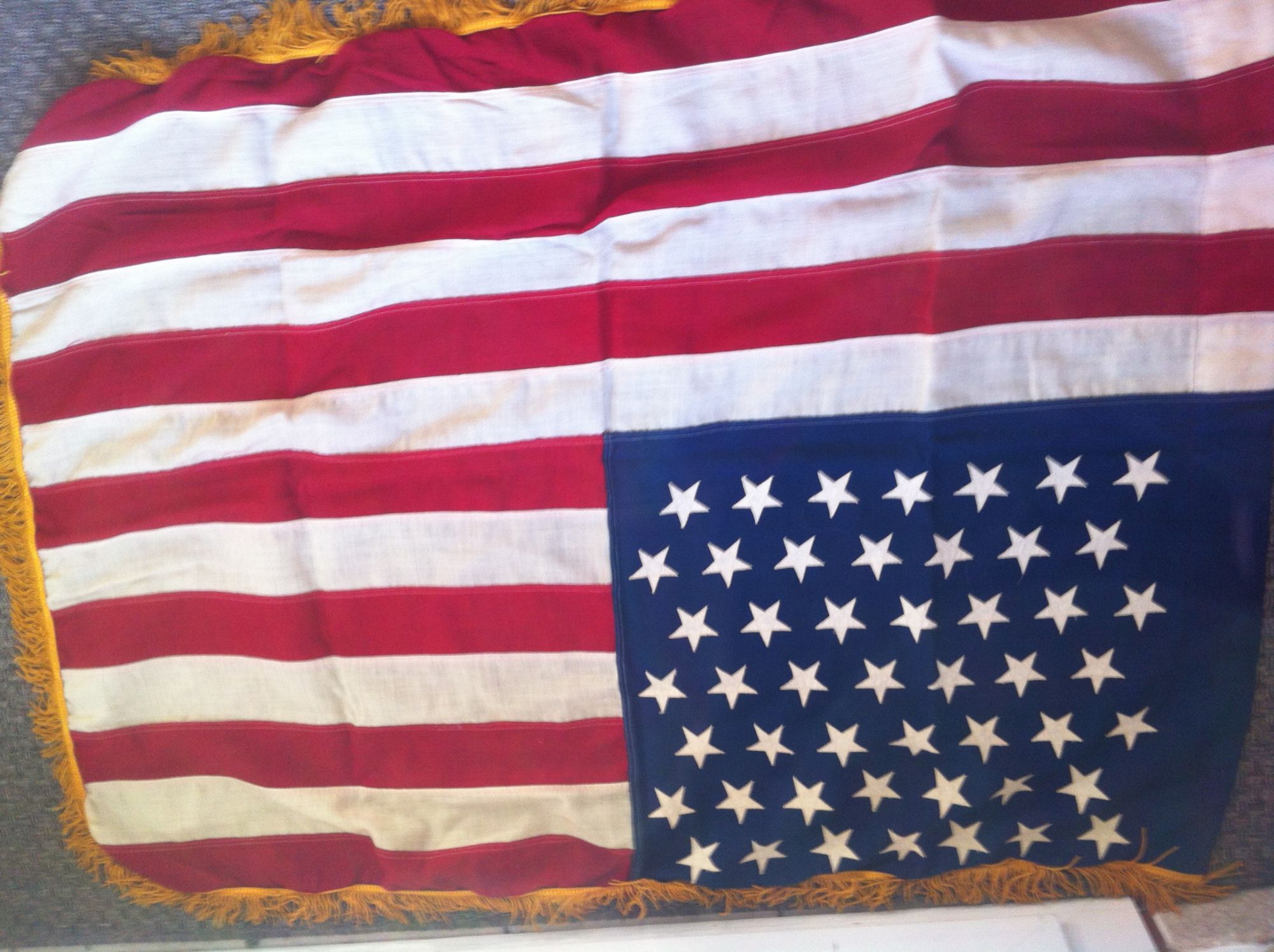 Veritable Drapeau Americain 49 Etoiles Rakuten