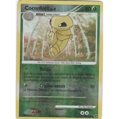 Carte Pokémon "Coconfort Niv.9" Pv80 Holo Reverse 73/106