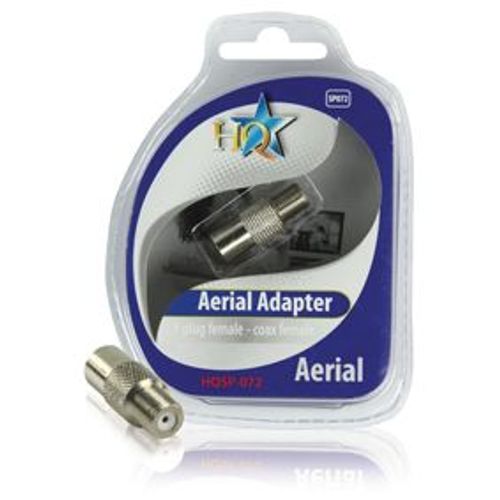 HQ Standard - Adaptateur RF - connecteur F (F) pour connecteur IEC (F)