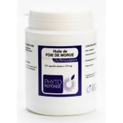 Huile Foie De Morue 200 Capsules Phytoreponse 