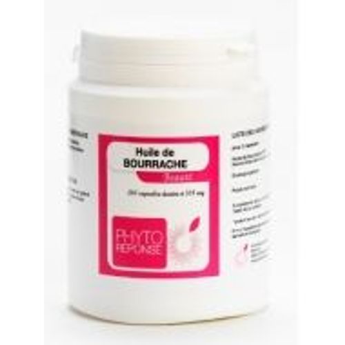 Huile Bourrache 200 Capsules Phytoreponse 