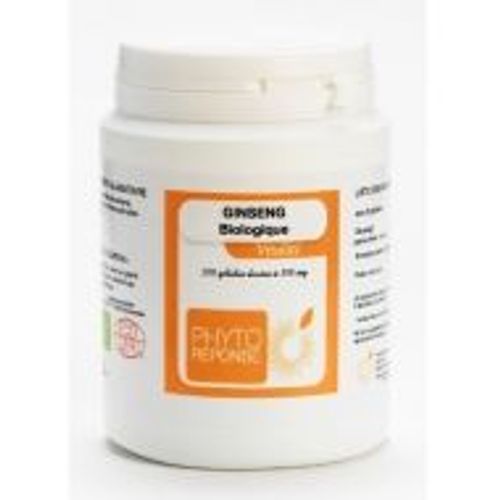 Ginseng Bio 200 Gelules Phytoreponse 