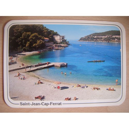 Carte Postale De Saint-Jean-Cap-Ferrat: Plage