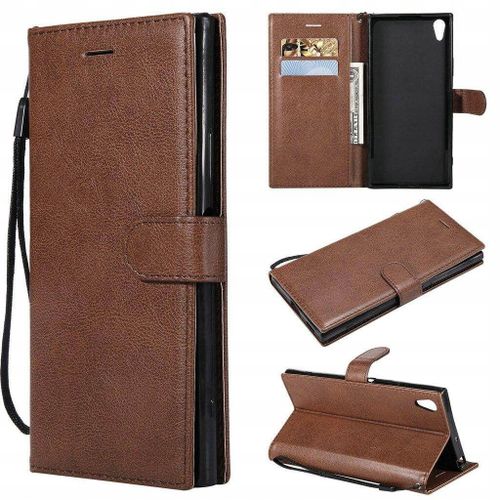 Etui En Cuir Pour Sony Xperia Xa1 Ultra