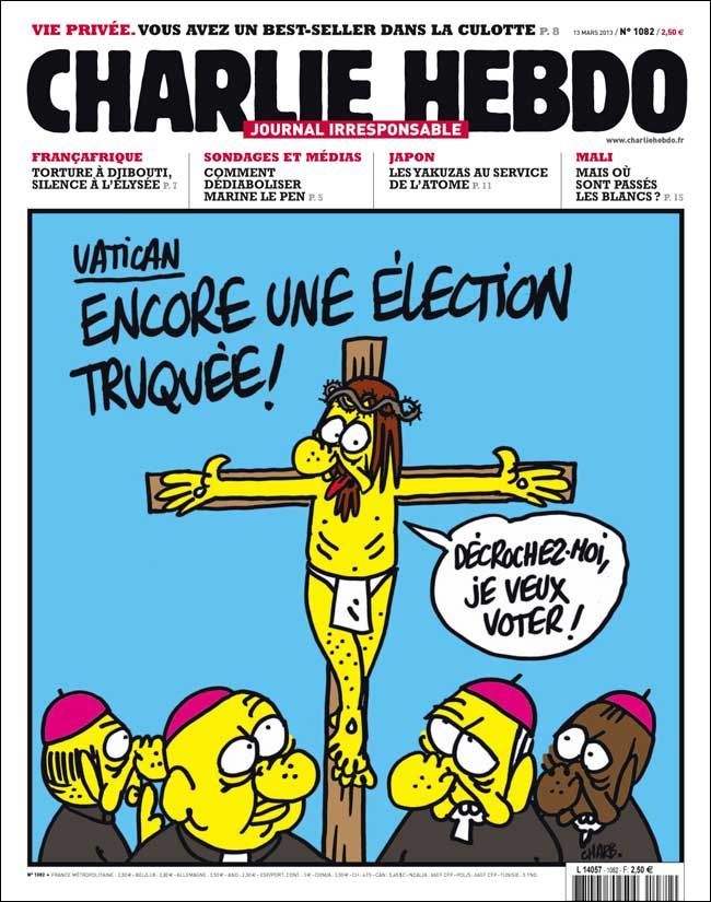 Charlie hebdo 1082 : Vatican : encore une élection truquée ! | Rakuten