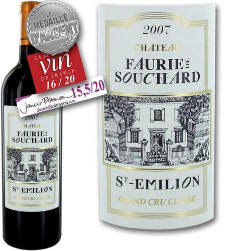 Château Faurie De Souchard St Emilion Gd Cru 2007