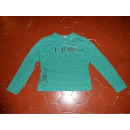 T-Shirt Jersey Vert Ikks