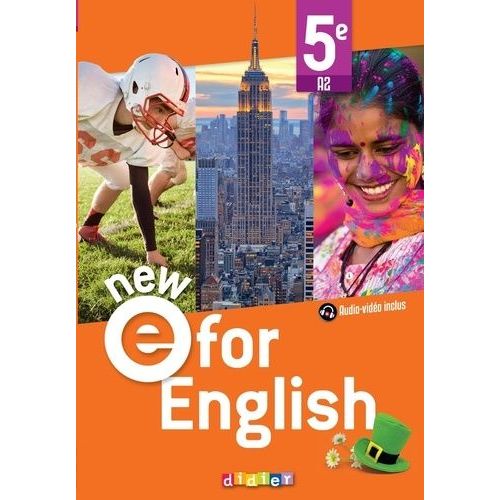 Anglais 5e A2 New E For English