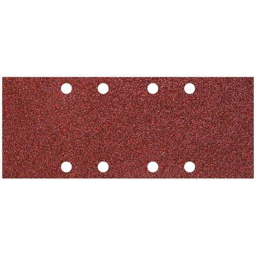 Wolfcraft Patins abrasifs perforés, corindon, grain 40/80/120