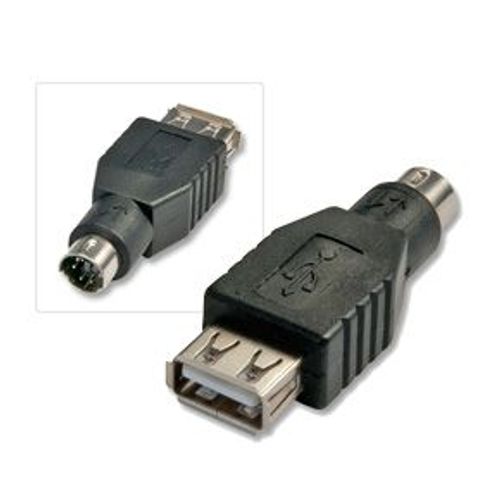 Lindy - Adaptateur souris ou clavier USB-PS/2