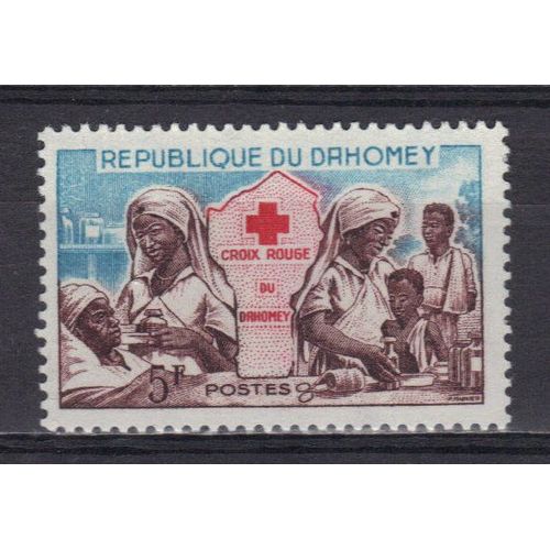 Dahomey 1962 : Croix-Rouge Nationale - Timbre Neuf *
