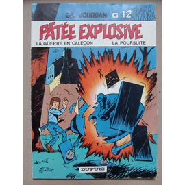 Gil Jourdan ( Tome 12 ) : Pâtée Explosive - La Guerre En Caleçon - La Poursuite ( Édition Originale Brochée, 1971 )