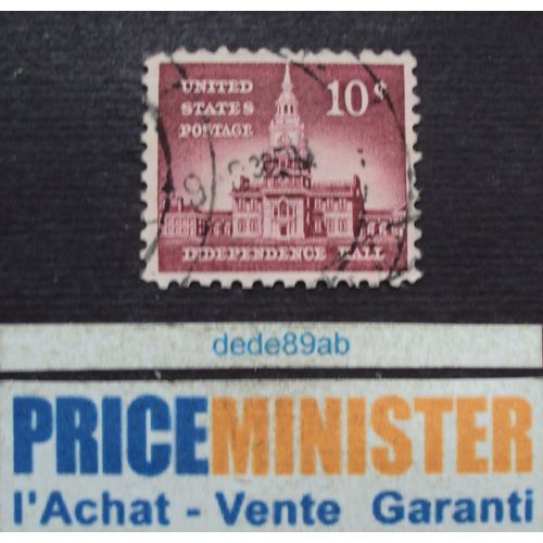 Etats-Unis.. 9c . Indépendence Hall . Oblitéré.
