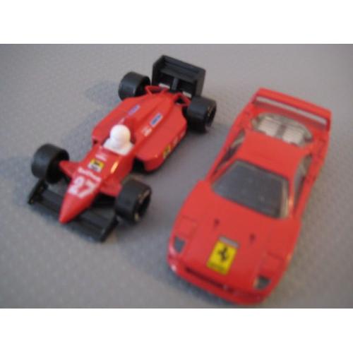 Fiat "Grand Prix Racing Car"1/55éme+Ferrari F40 1/59éme-Matchbox