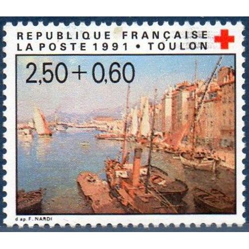 Croix Rouge - Toulon D'après L' Oeuvre De François Nardy