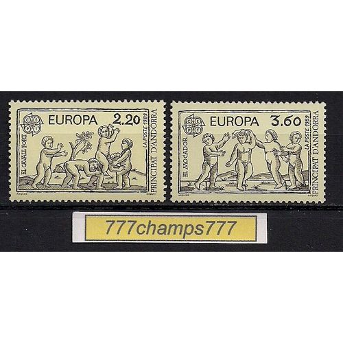 Andorre. 1989. Europa. Jeux D'enfants.