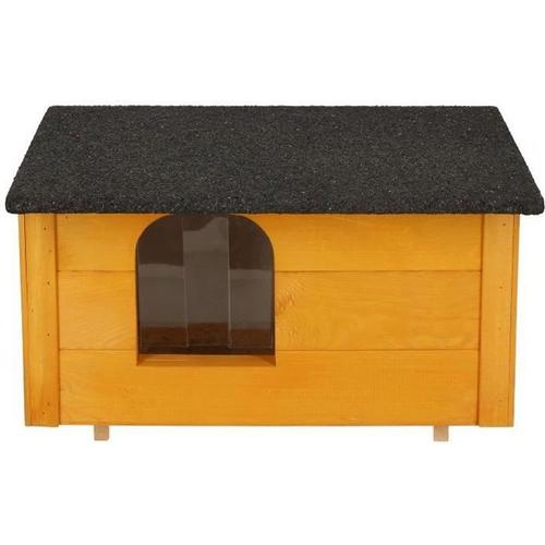 Springos® Maison Pour Chats, Chiens En Bois 39 X 54 X 30 Cm