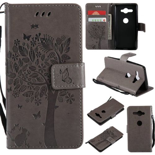 Etui En Cuir Pour Sony Xperia Xz2 Compact