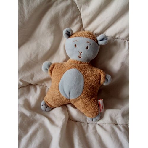 Doudou Ours Bleu Marron Les Jouets Tout Compte Fait