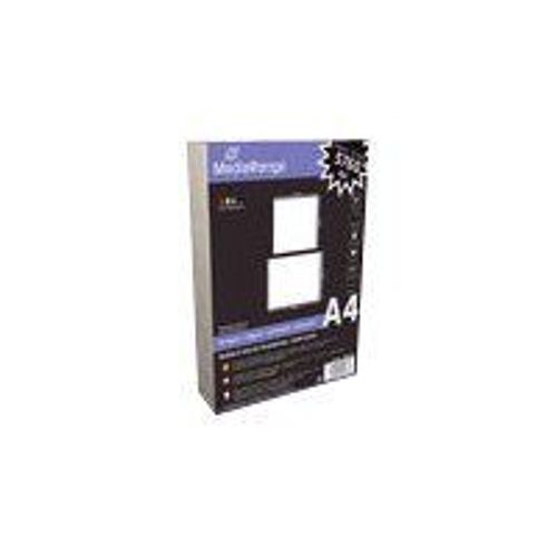 MediaRange CD Jewelcase Booklet & Inlay - Livret pour boîtier de CD - blanc mat -