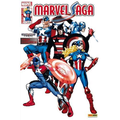 Marvel Saga N° 17 : " Le Corps Des Captain America " ( Saga Complète )