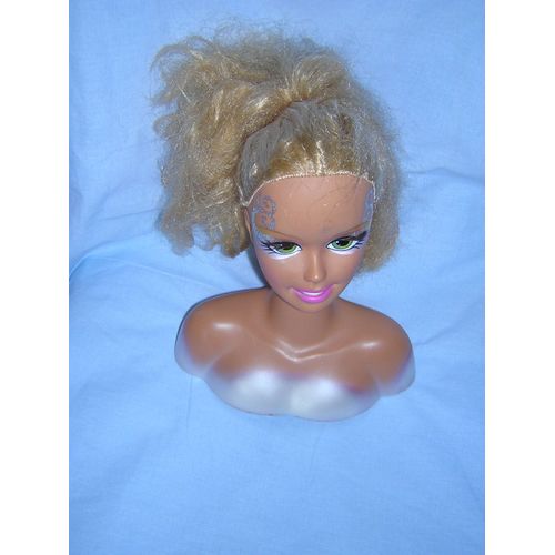 Tête À Coiffer De Mattel 22 Cm.