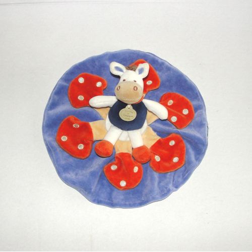 Doudou Cheval Ou Poney  Plat Rond Sur Champignon Doudou Et Compagnie