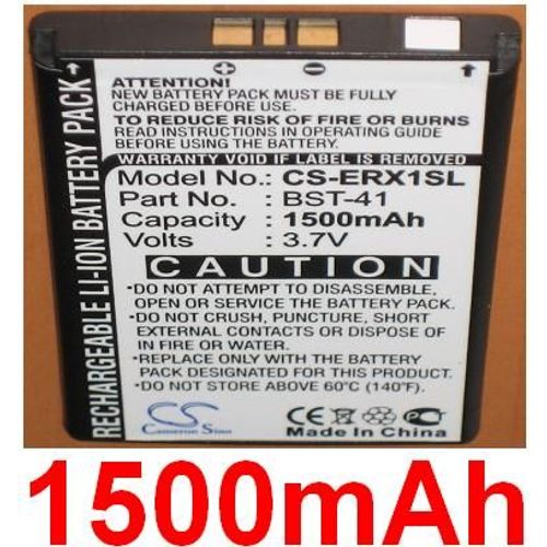 Batterie 1100mah Pour Sony Erisson X10