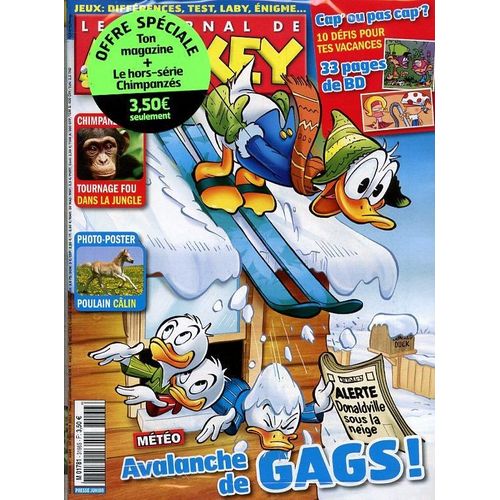 Le Journal De Mickey 3166 - Avalanche De Gags !