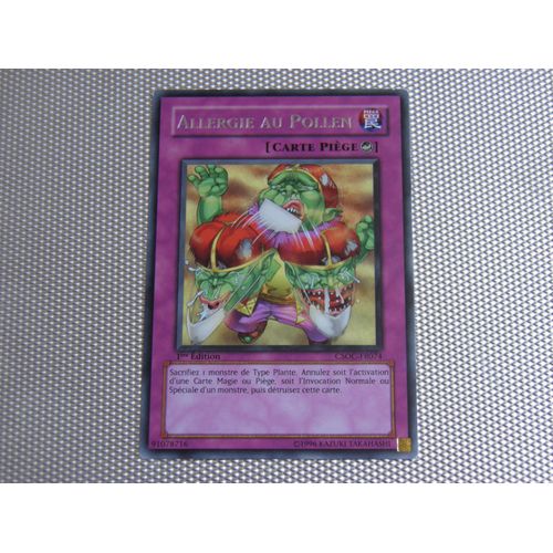 Yu-Gi-Oh - Allergie Au Pollen - Csoc-Fr074 - Rare