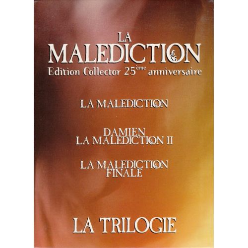 Malédiction, La - Trilogie - Édition Collector 25ème Anniversaire