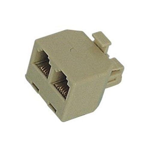 Adaptateur RJ11 mâle vers 2x femelle