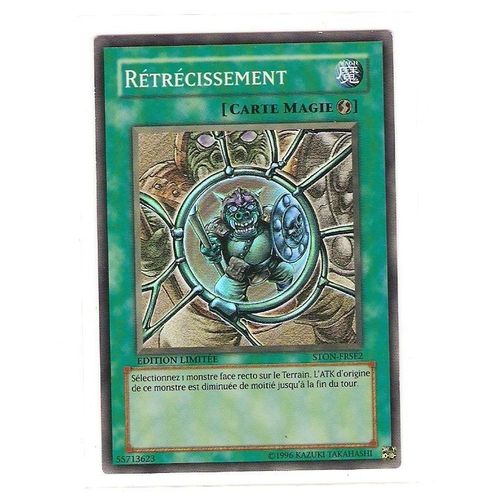 Yu-Gi-Oh! Ston-Frse2 Rétrécissement / Shrink Super Rare
