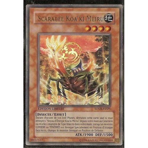 Yu-Gi-Oh! Sovr-Frsp1 Scarabée Koa'ki Meiru / Koa'ki Meiru Beetle Ultra Rare