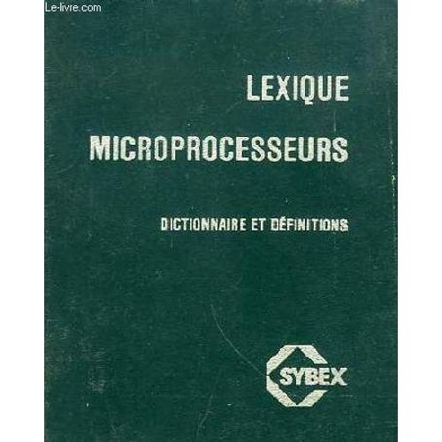Lexique Microprocesseurs