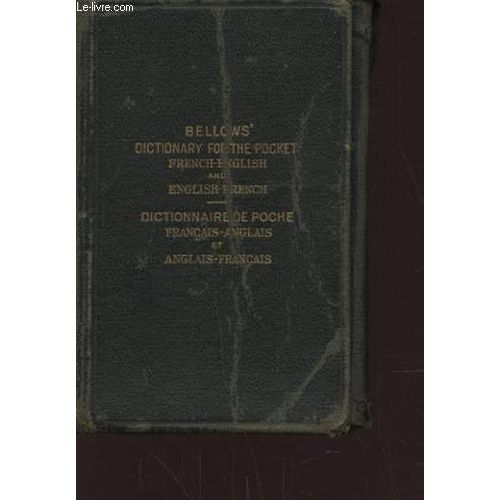 Dictionnaire De Poche Francais Anglais Et Anglais Francais