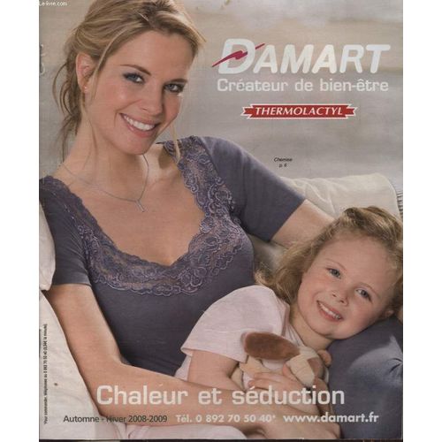 Catalogue Damart Thermolactyl Chaleur Et Seduction Automne Hiver 2008-2009