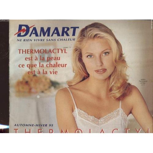 Catalogue Damart Thermolactyl Est A La Peau Ce Que La Chaleur Est A La Vie  Automne Hiver 95