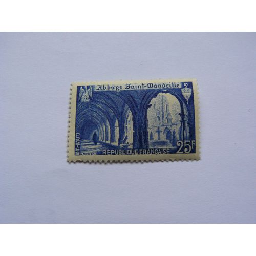 Timbre Abbaye De Saint-Wandrille N° 842 Neuf ++