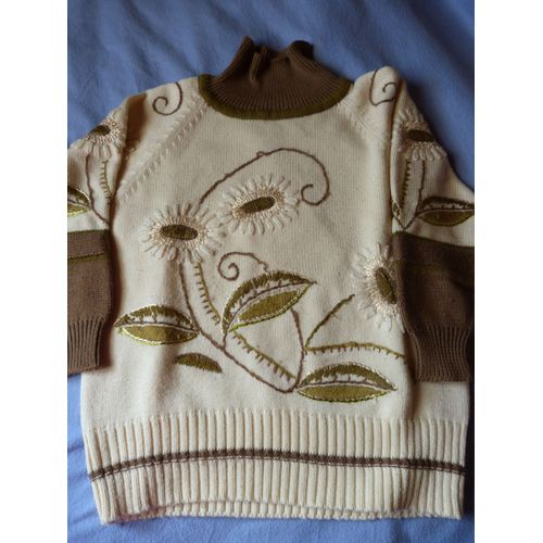 Pull Femme, Taille L,100% Acrylique